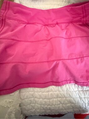 Lululemon Bright Pink Athletic Skirt